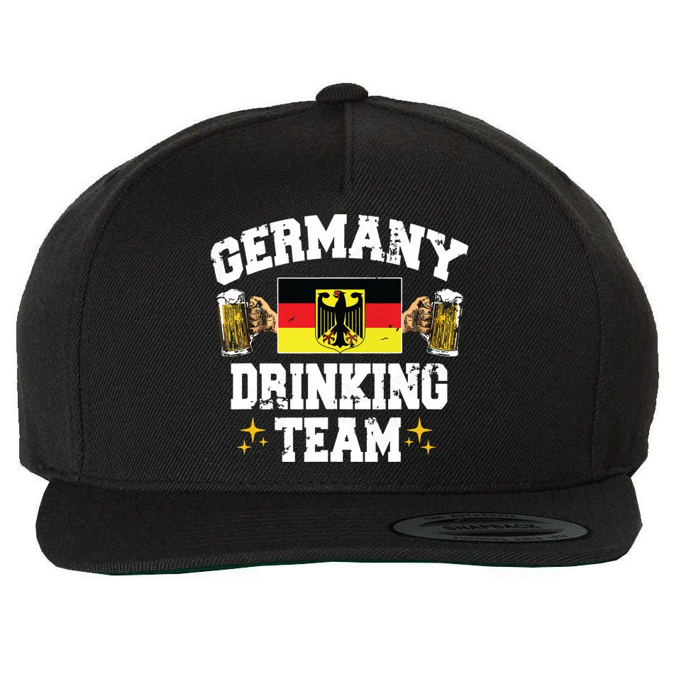 Germany Drinking Team Germany Beer Festivals Oktoberfest Wool Snapback Cap