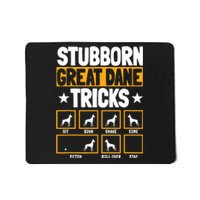 Great Dane Tricks Gentle Dog Lover Fur Parent German Mastiff Mousepad