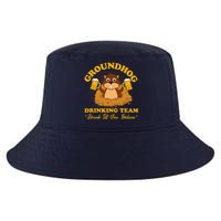 Groundhog Drinking Team Drink Till You Believe Groundhog Day Cool Comfort Performance Bucket Hat