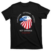 Garbage Donald Trump Maga Republican Veteran Christian Patriot T-Shirt