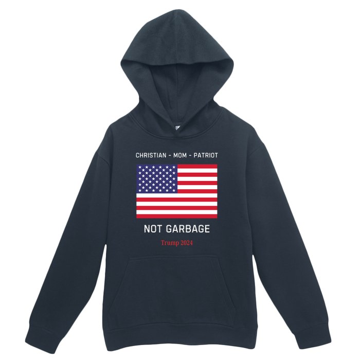 Garbage Donald Trump Maga Republican Mom Christian Patriot Urban Pullover Hoodie