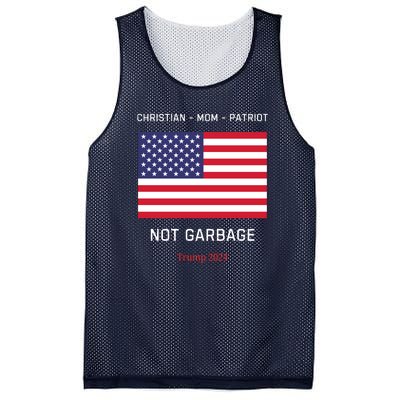 Garbage Donald Trump Maga Republican Mom Christian Patriot Mesh Reversible Basketball Jersey Tank