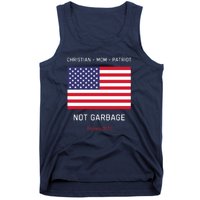 Garbage Donald Trump Maga Republican Mom Christian Patriot Tank Top