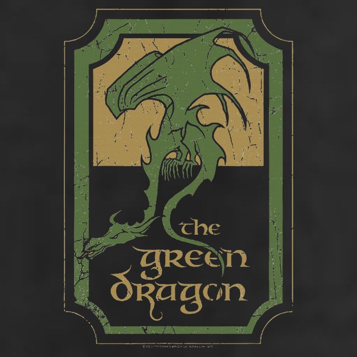 Green Dragon Tavern 7 Panel Mesh Trucker Snapback Hat