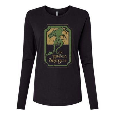 Green Dragon Tavern Womens Cotton Relaxed Long Sleeve T-Shirt