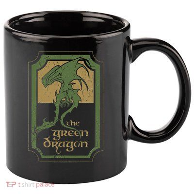 Green Dragon Tavern 11oz C Handle Ceramic Mug