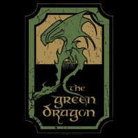 Green Dragon Tavern Bag
