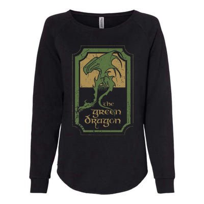 Green Dragon Tavern Womens California Wash Sweatshirt