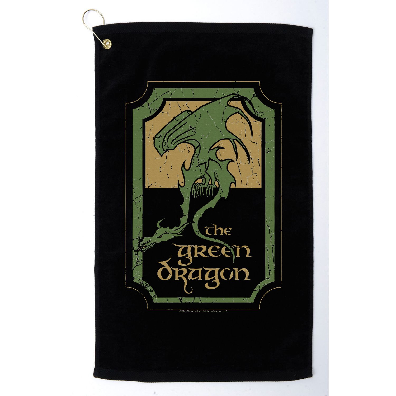 Green Dragon Tavern Golf Towel