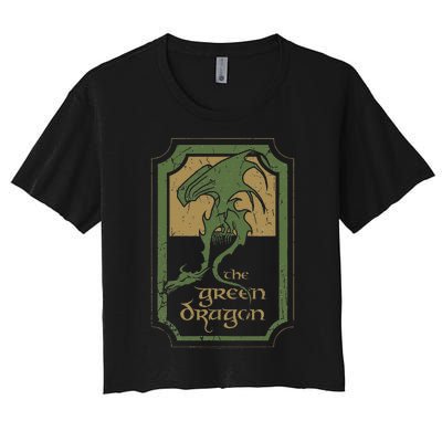 Green Dragon Tavern Women's Crop Top Tee