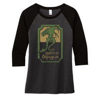 Green Dragon Tavern Women's Tri-Blend 3/4-Sleeve Raglan Shirt