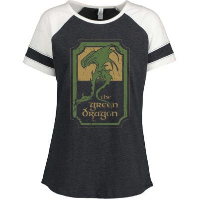 Green Dragon Tavern Enza Ladies Jersey Colorblock Tee