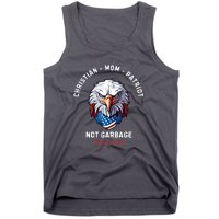 Garbage Donald Trump Maga Republican Mom Christian Patriot Tank Top