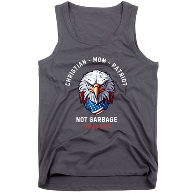 Garbage Donald Trump Maga Republican Mom Christian Patriot Tank Top