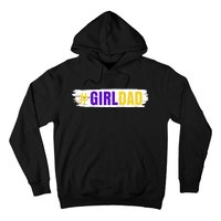 Girl Dad Tribute Memorial # Girl Dad Distressed Hoodie