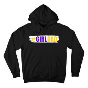 Girl Dad Tribute Memorial # Girl Dad Distressed Tall Hoodie