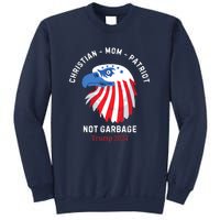 Garbage Donald Trump Maga Republican Mom Christian Patriot Sweatshirt