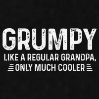 Grumpy Definition Tee Like A Regular Grandpa Only Cooler Ladies PosiCharge Tri-Blend Wicking Tank