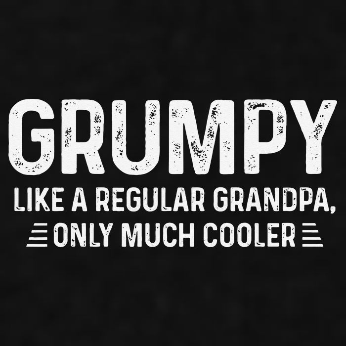 Grumpy Definition Tee Like A Regular Grandpa Only Cooler Ladies PosiCharge Tri-Blend Wicking Tank