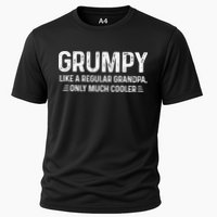 Grumpy Definition Tee Like A Regular Grandpa Only Cooler Performance Shirt