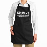 Grumpy Definition Tee Like A Regular Grandpa Only Cooler Apron