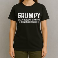 Grumpy Definition Tee Like A Regular Grandpa Only Cooler T-Shirt