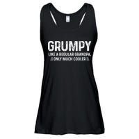 Grumpy Definition Tee Like A Regular Grandpa Only Cooler Ladies Essential Flowy Tank