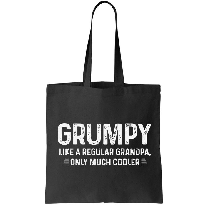 Grumpy Definition Tee Like A Regular Grandpa Only Cooler Bag
