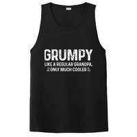 Grumpy Definition Tee Like A Regular Grandpa Only Cooler PosiCharge Competitor Tank