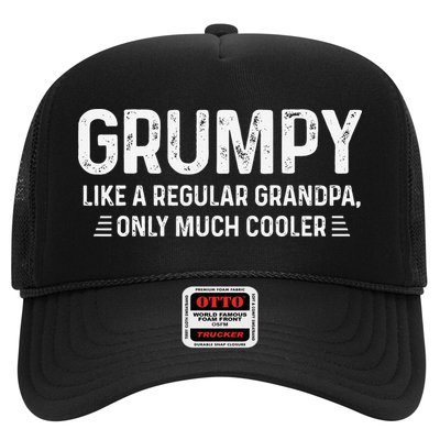 Grumpy Definition Tee Like A Regular Grandpa Only Cooler Trucker Hat