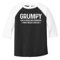 Grumpy Definition Tee Like A Regular Grandpa Only Cooler Toddler Fine Jersey T-Shirt