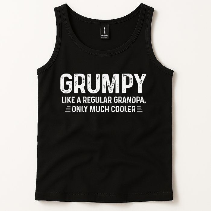 Grumpy Definition Tee Like A Regular Grandpa Only Cooler Tank Top