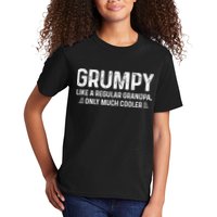 Grumpy Definition Tee Like A Regular Grandpa Only Cooler Kids T-Shirt