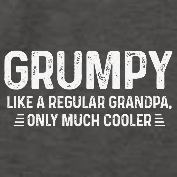 Grumpy Definition Tee Like A Regular Grandpa Only Cooler Vector Backpack