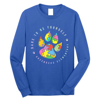 Greenberg Dare To Be Yourself Autism Funny Gift Long Sleeve Shirt