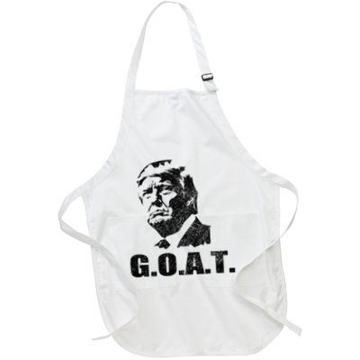 Goat Donald Trump 2024 Election Patriotic Political Humor Apron
