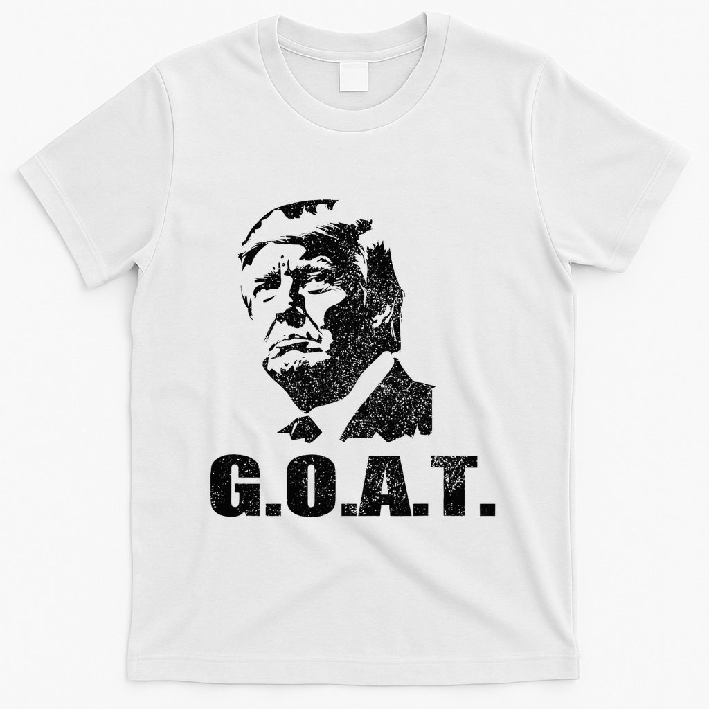 Goat Donald Trump 2024 Election Patriotic Political Humor T-Shirt
