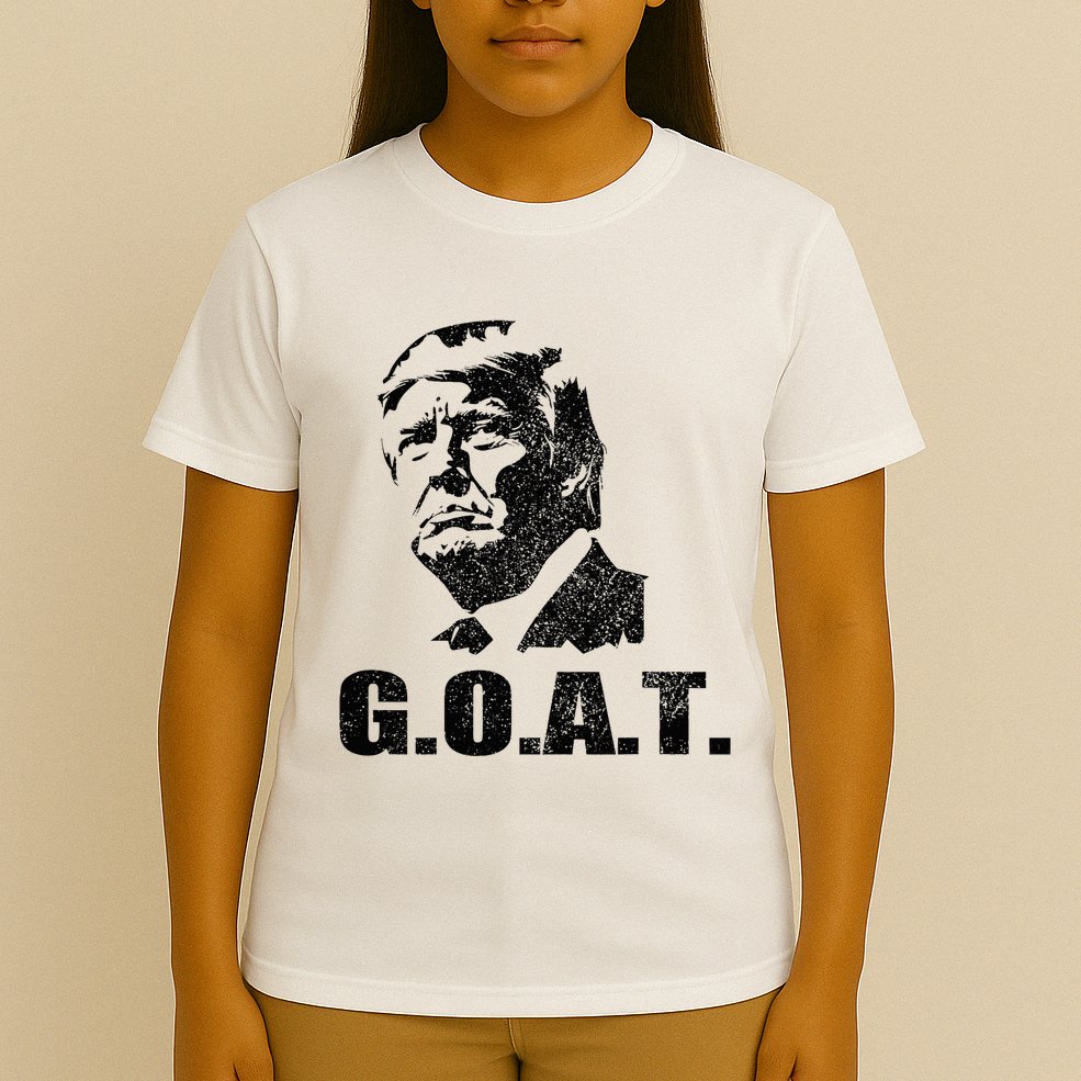 Goat Donald Trump 2024 Election Patriotic Political Humor T-Shirt