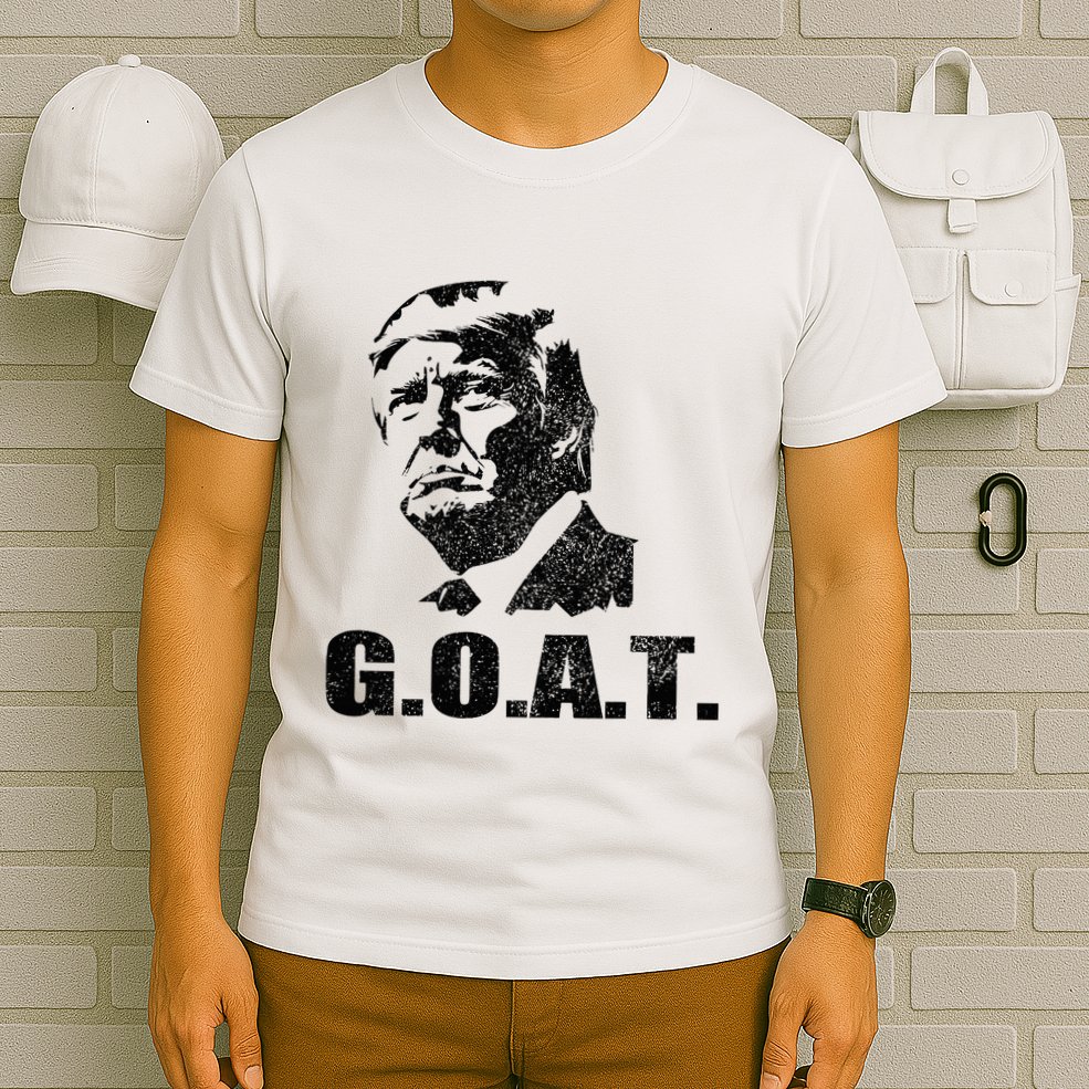 Goat Donald Trump 2024 Election Patriotic Political Humor T-Shirt