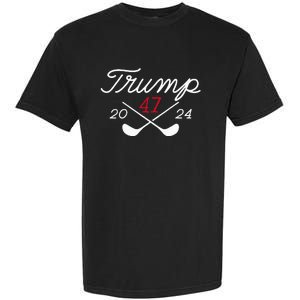 Golf Donald Trump 47 2024 Garment-Dyed Heavyweight T-Shirt