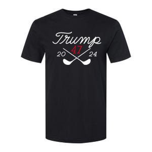 Golf Donald Trump 47 2024 Softstyle CVC T-Shirt