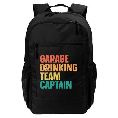Garage Drinking Team Captain Retro Vintage Backpack