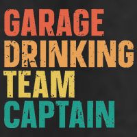 Garage Drinking Team Captain Retro Vintage Hat