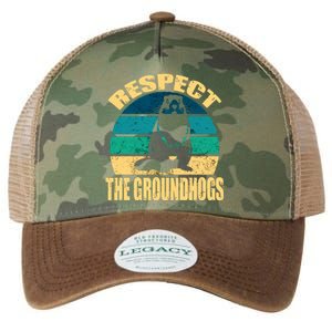 Groundhog DayRespect The Groundhog Legacy Tie Dye Trucker Hat