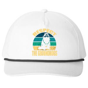 Groundhog DayRespect The Groundhog Snapback Five-Panel Rope Hat