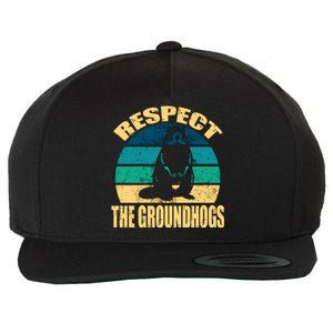 Groundhog DayRespect The Groundhog Wool Snapback Cap