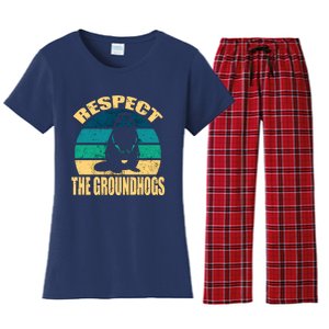 Groundhog DayRespect The Groundhog Women's Flannel Pajama Set