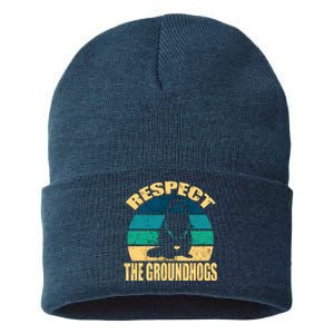 Groundhog DayRespect The Groundhog Sustainable Knit Beanie