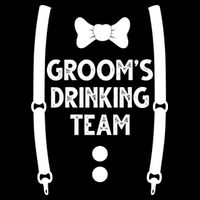 Grooms Drinking Team Funny Wedding Suit Backpack