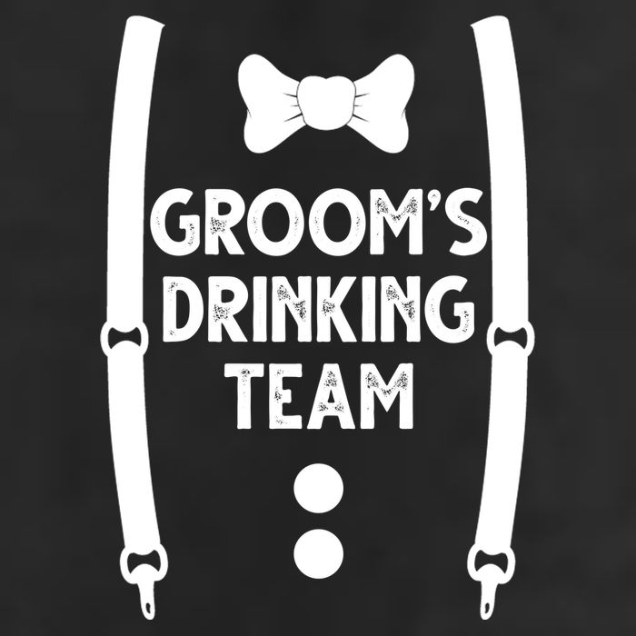 Grooms Drinking Team Funny Wedding Suit Beanie